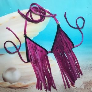 Top Triangle Bikini Handmade S M